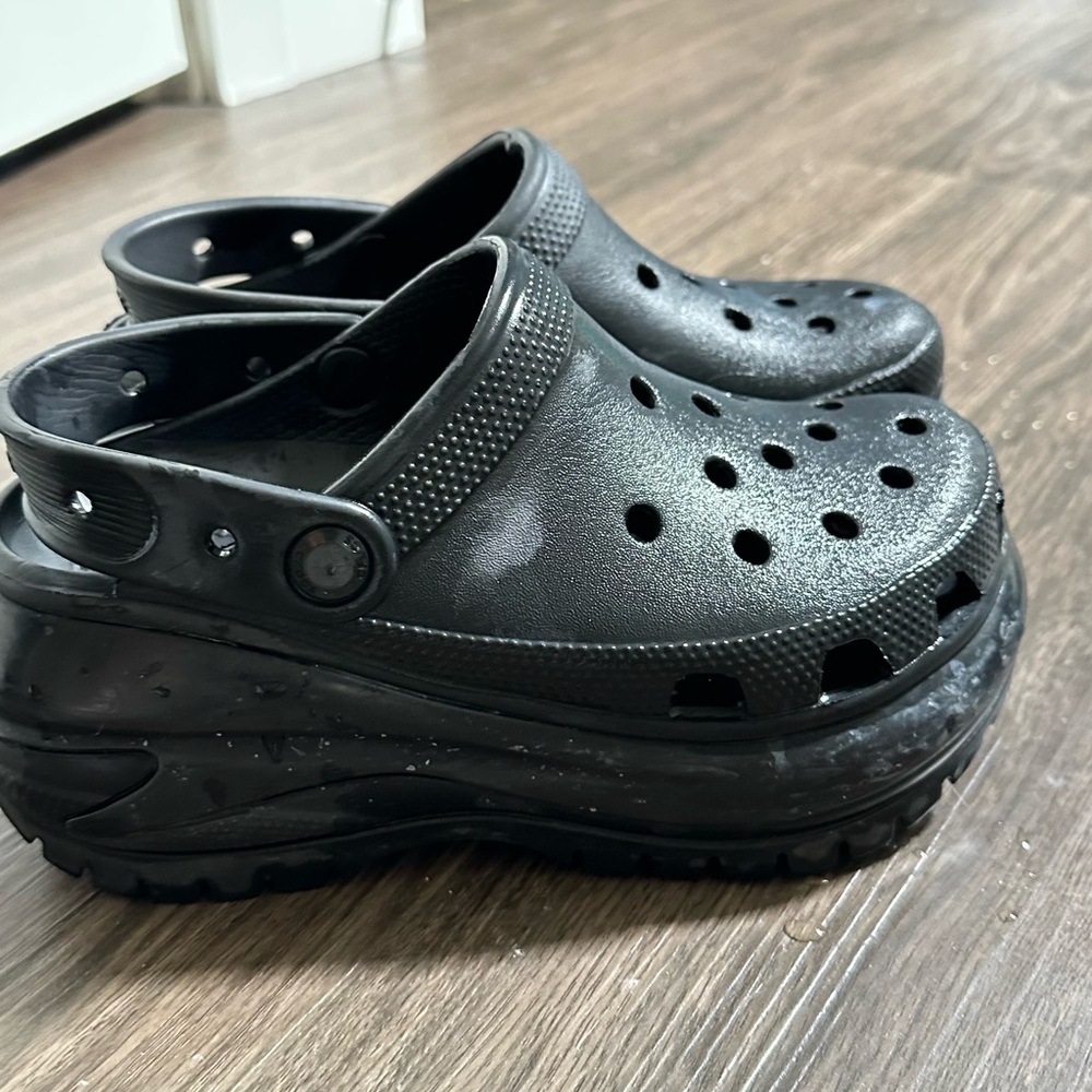 Crocs mega crush black size 6 - Picture 4 of 6